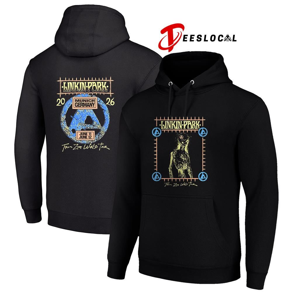 Linkin Park Munich Germany Allianz arena From Zero skeleton shirt Unisex