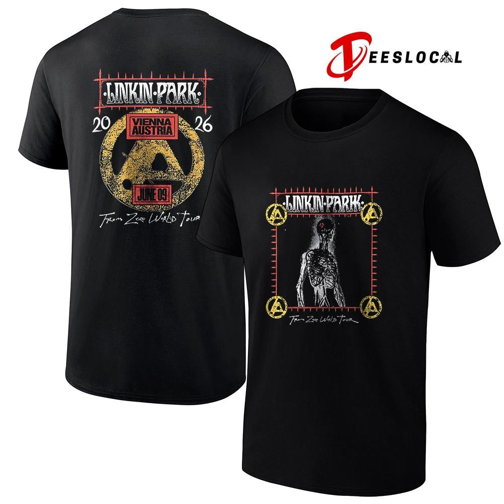 Linkin Park Vienna Austria Happel stadium graphic shirt Unisex