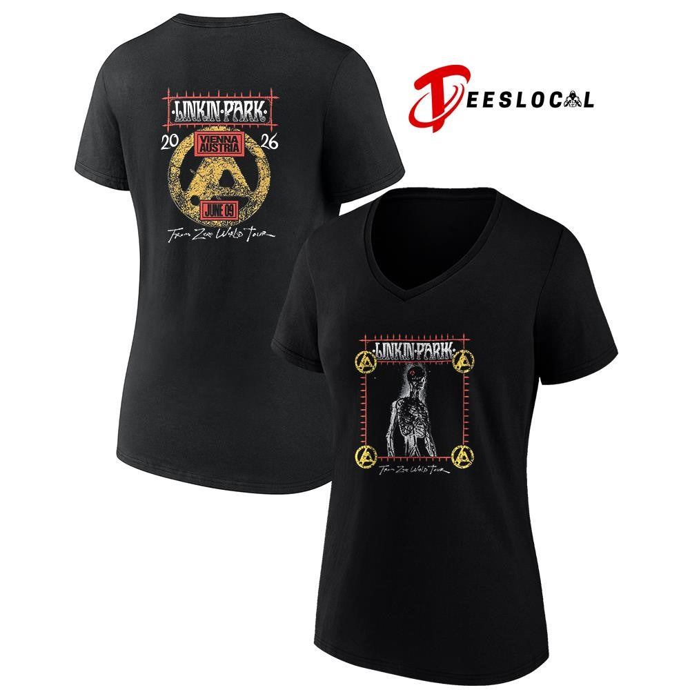 Linkin Park Vienna Austria Happel stadium graphic shirt Unisex