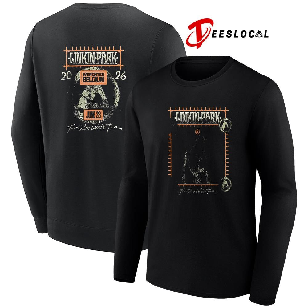 Linkin Park Werchter Belgium From Zero City Werchter Parklife graphic shirt Unisex