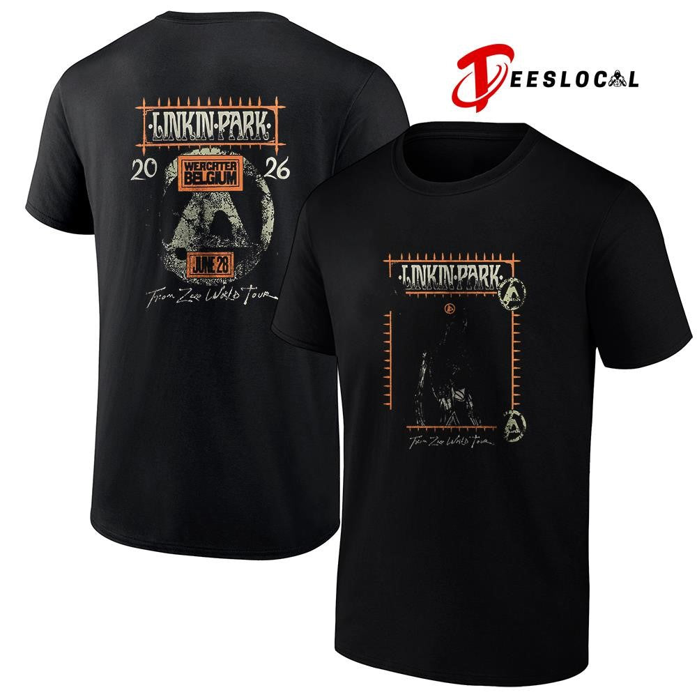 Linkin Park Werchter Belgium From Zero City Werchter Parklife graphic shirt Unisex