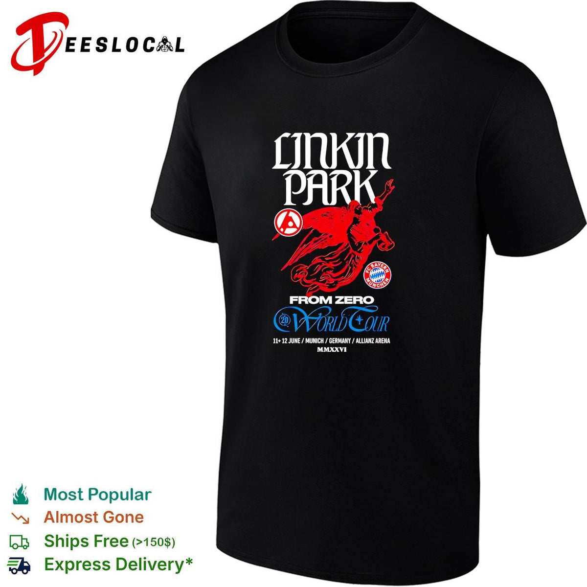 Linkin Park X Bayern Munich Munich Germany On 11 And 12 June 2026 shirt Unisex