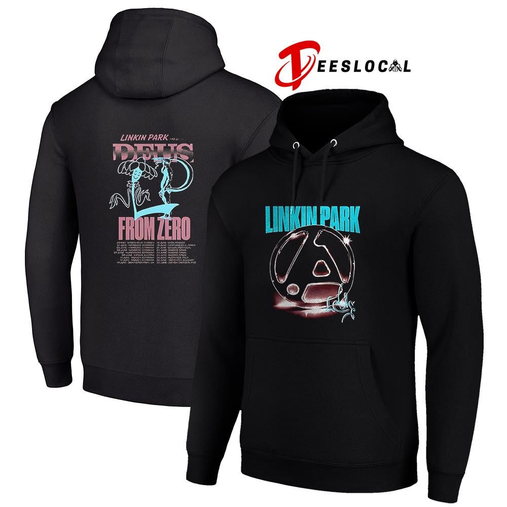Linkin Park X Deus Ex Machina Download festival Donington Park UK big logo shirt Unisex
