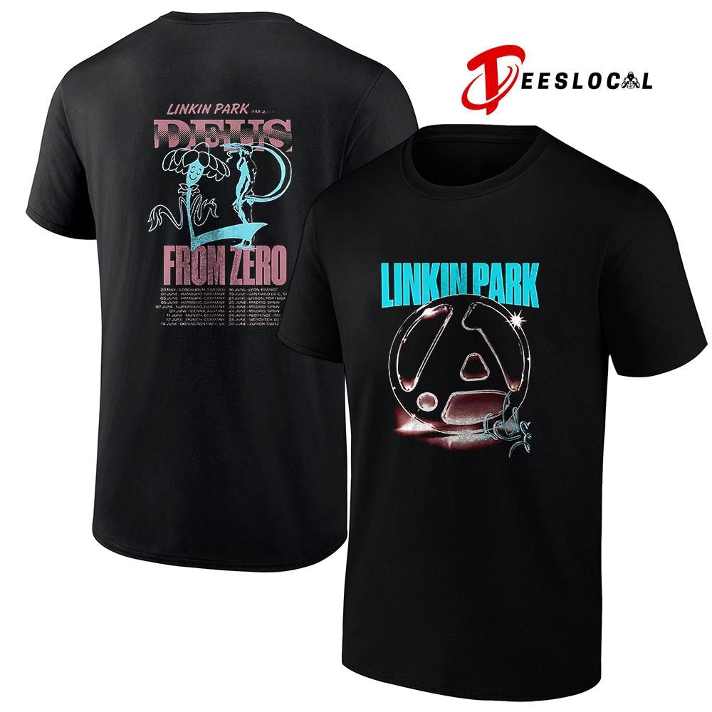 Linkin Park X Deus Ex Machina Download festival Donington Park UK big logo shirt Unisex