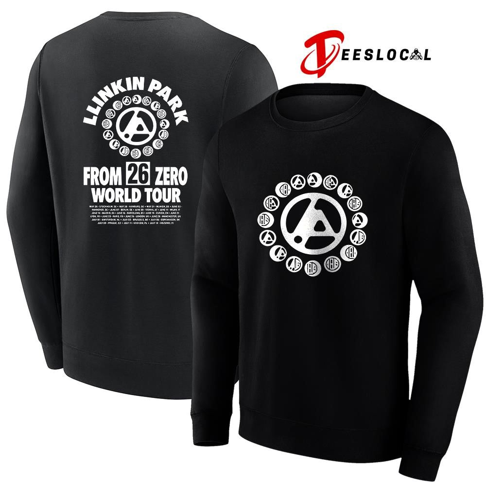 Linkin Park X Deus Ex Machina Download festival Donington Park UK circle logo shirt Unisex