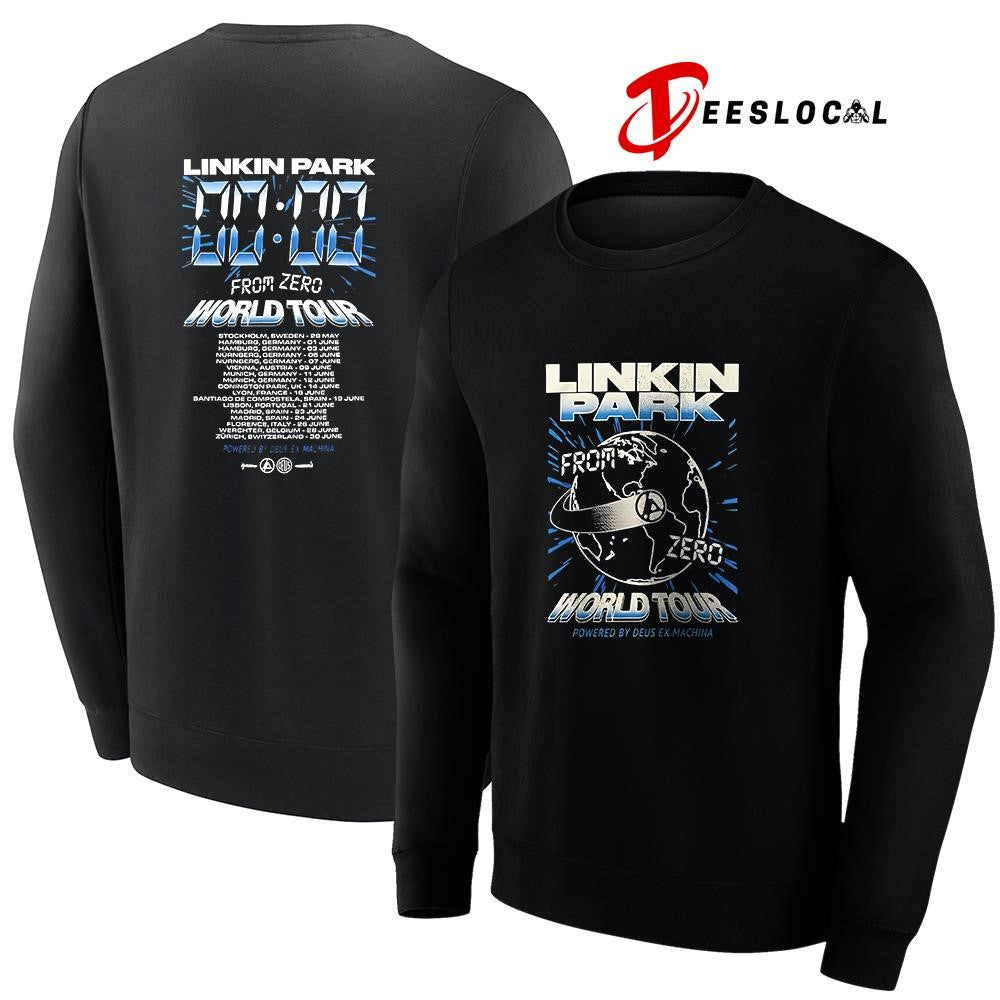 Linkin Park X Deus Ex Machina Download festival Donington Park UK zero time shirt Unisex