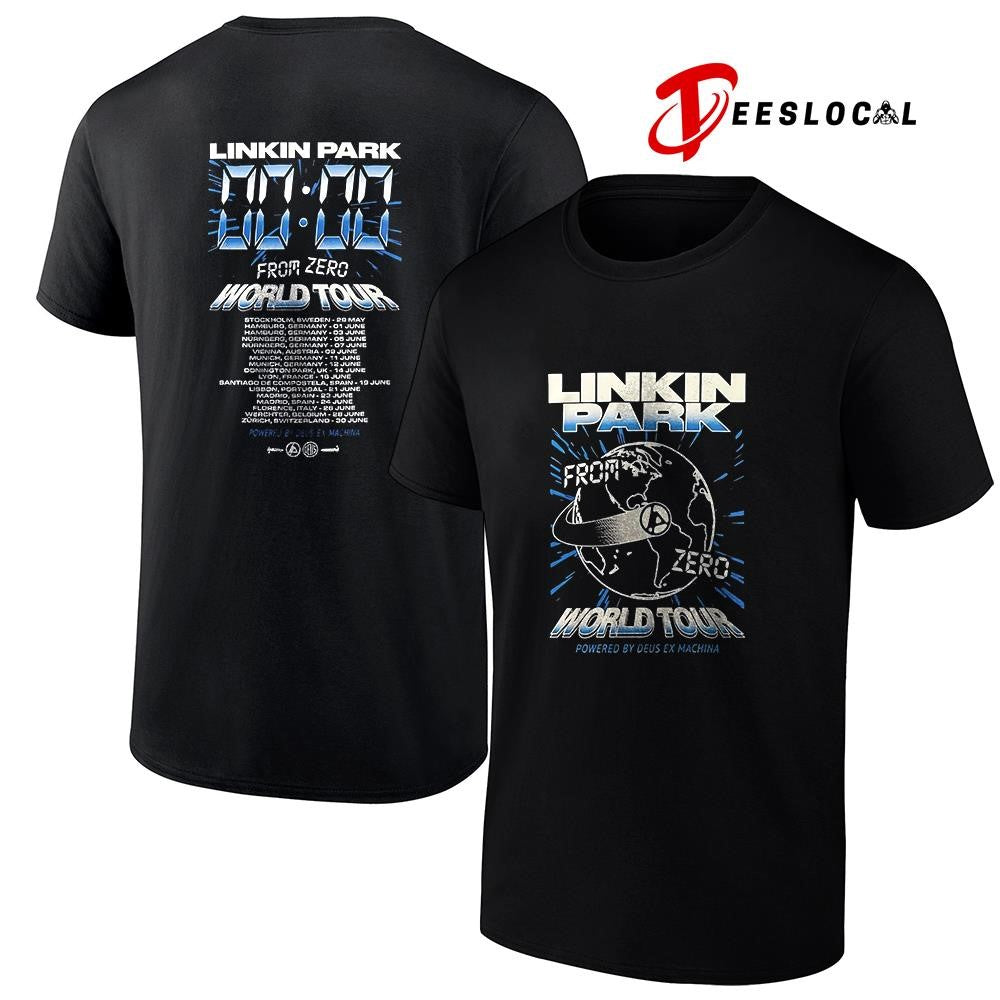 Linkin Park X Deus Ex Machina Download festival Donington Park UK zero time shirt Unisex