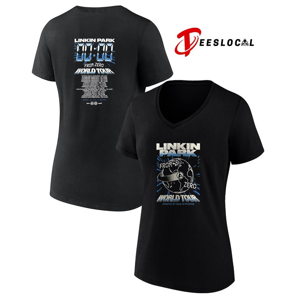 Linkin Park X Deus Ex Machina Download festival Donington Park UK zero time shirt Unisex