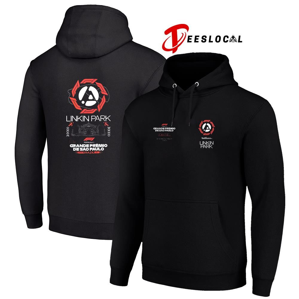 Linkin Park X F1 Grande Premio De Sao Paulo Brazil graphic shirt Unisex