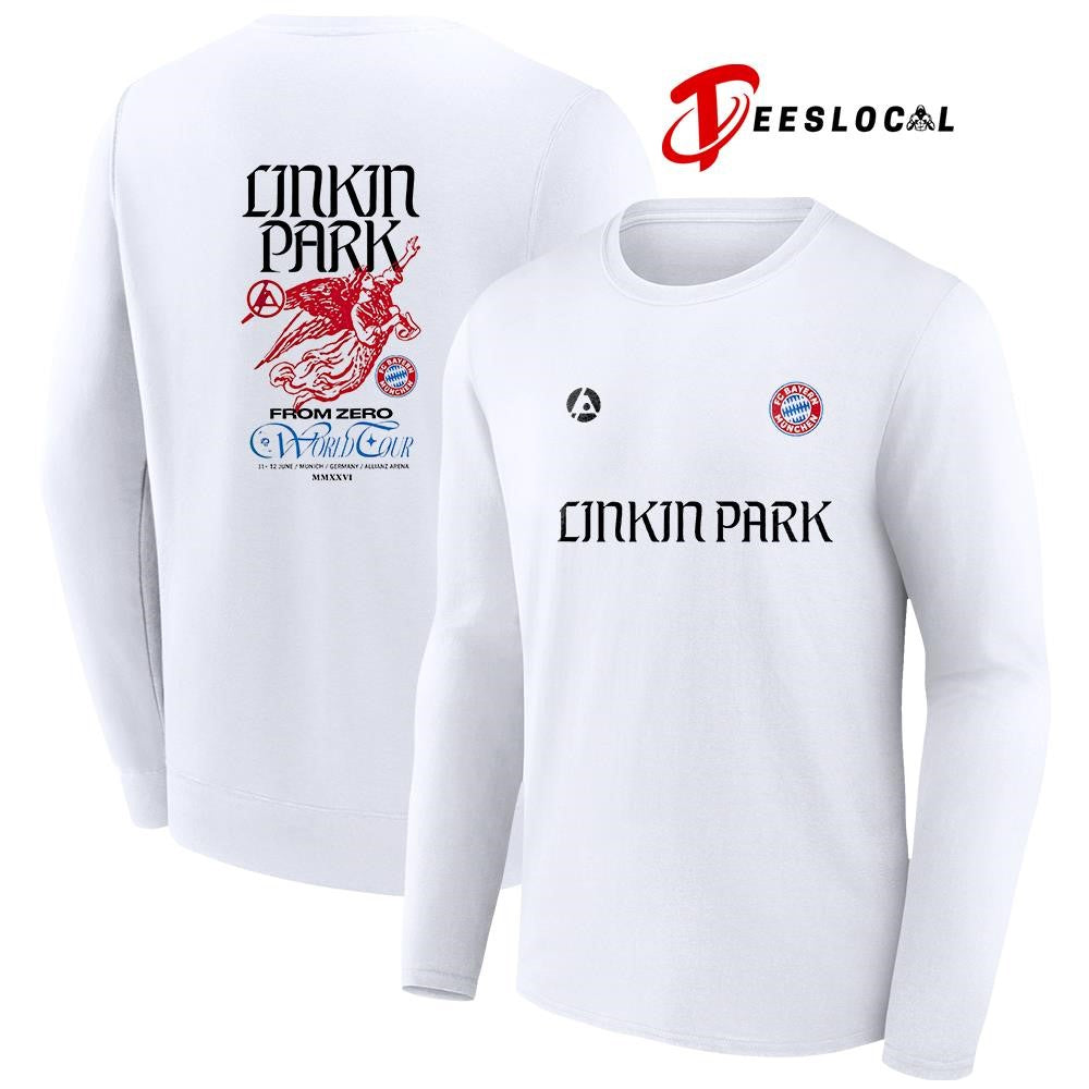 Linkin Park x FC Bayern Munchen From Zero world tour graphic shirt Unisex