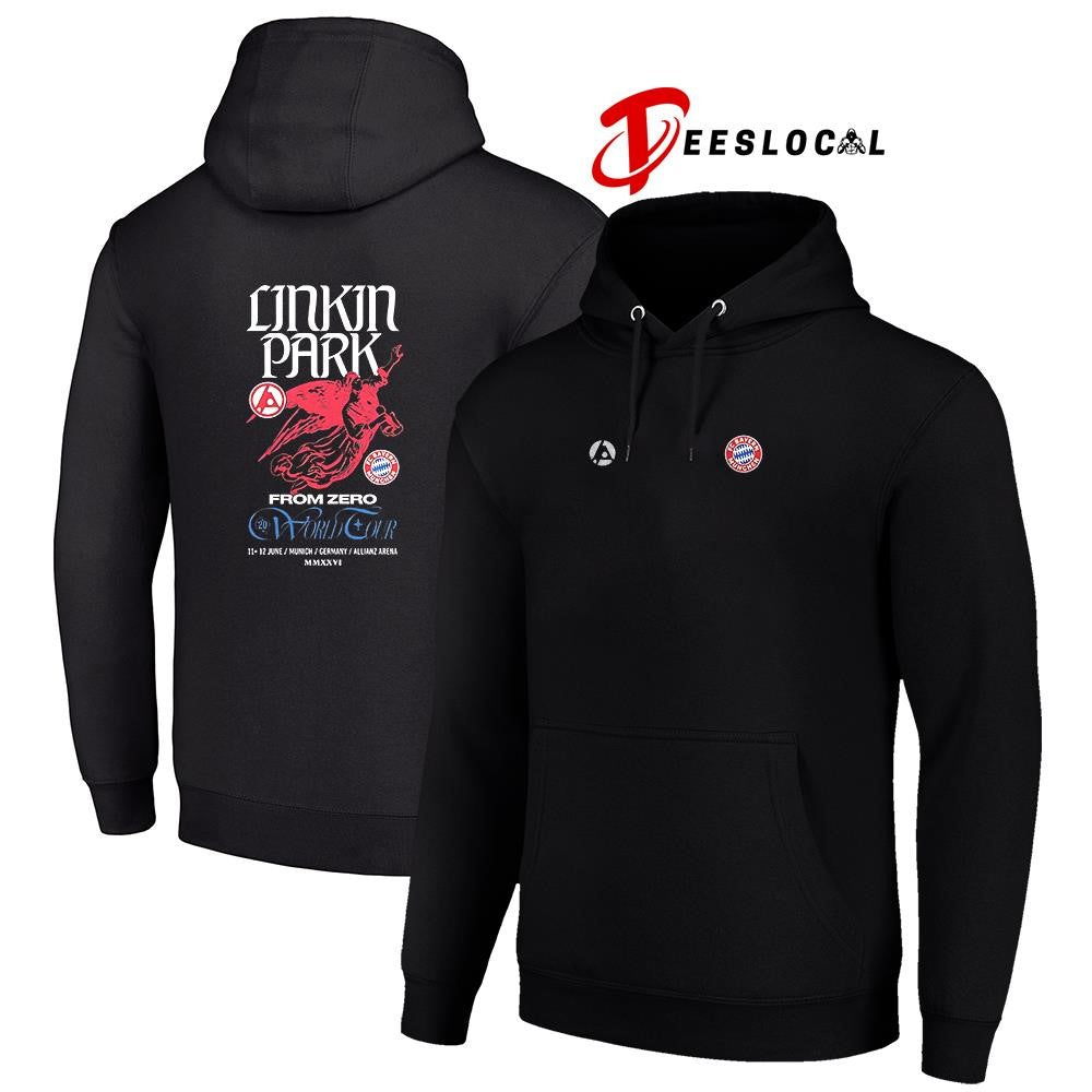 LinkinParkxFCBayernMunchenFromZeroworldtourMunchenDeutschlandgraphicshirt Unisex