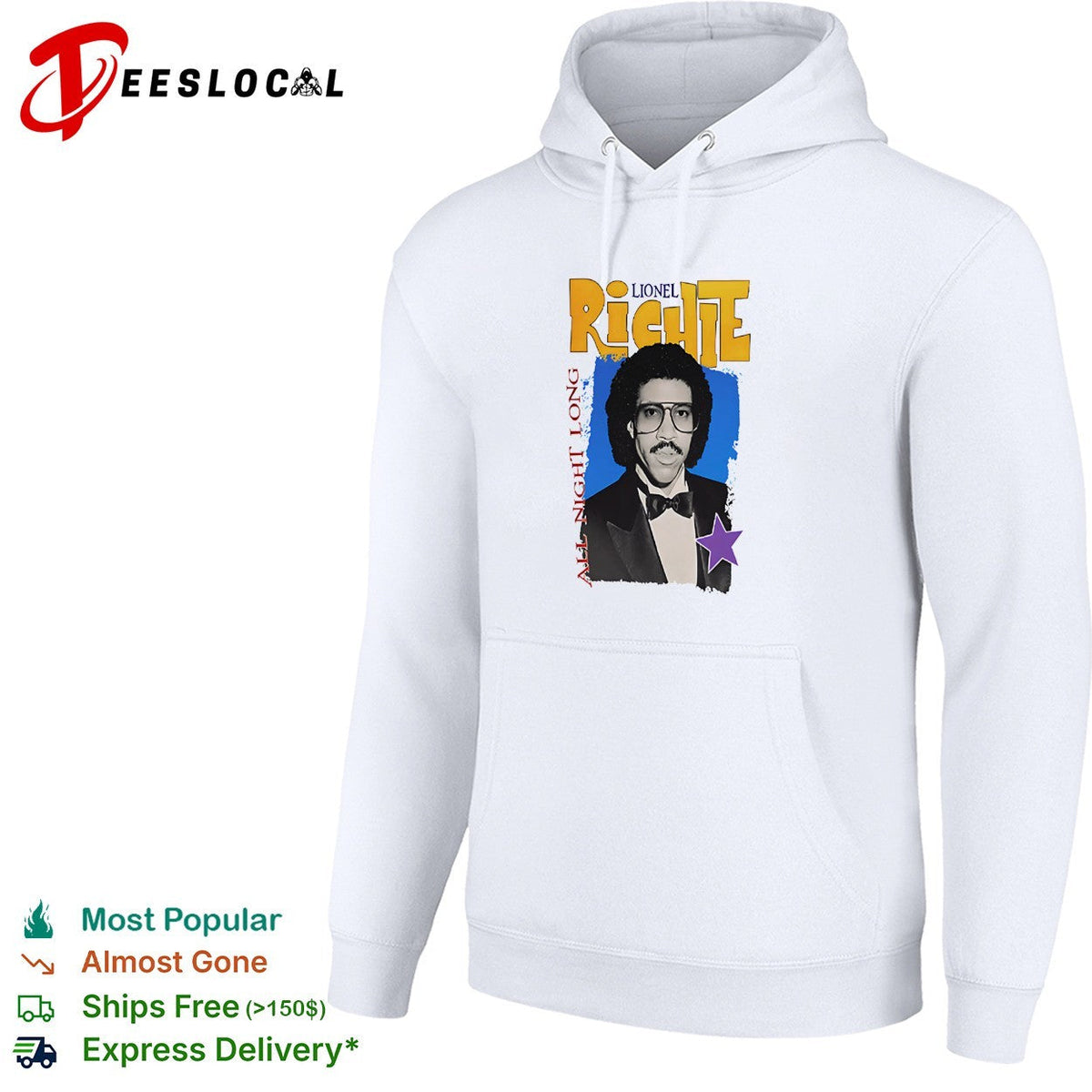 Lionel Richie all night long portrait shirt Unisex