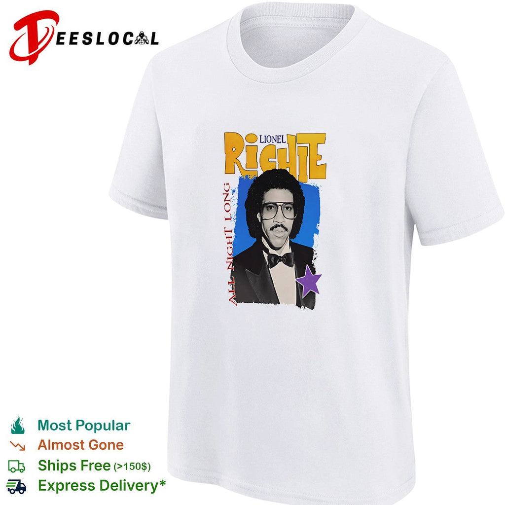 Lionel Richie all night long portrait shirt Unisex