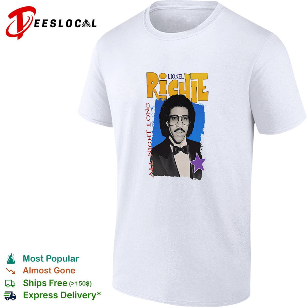 Lionel Richie all night long portrait shirt Unisex