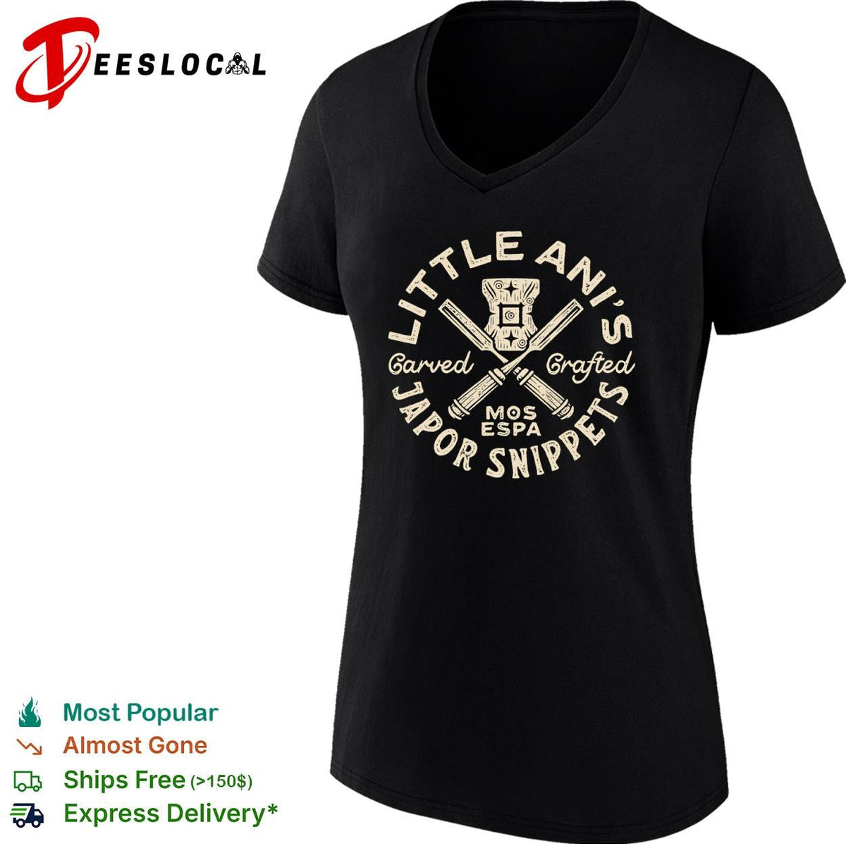 Little Ani’s Japor Snippets Carved and Crafted in Mos Espa shirt Unisex