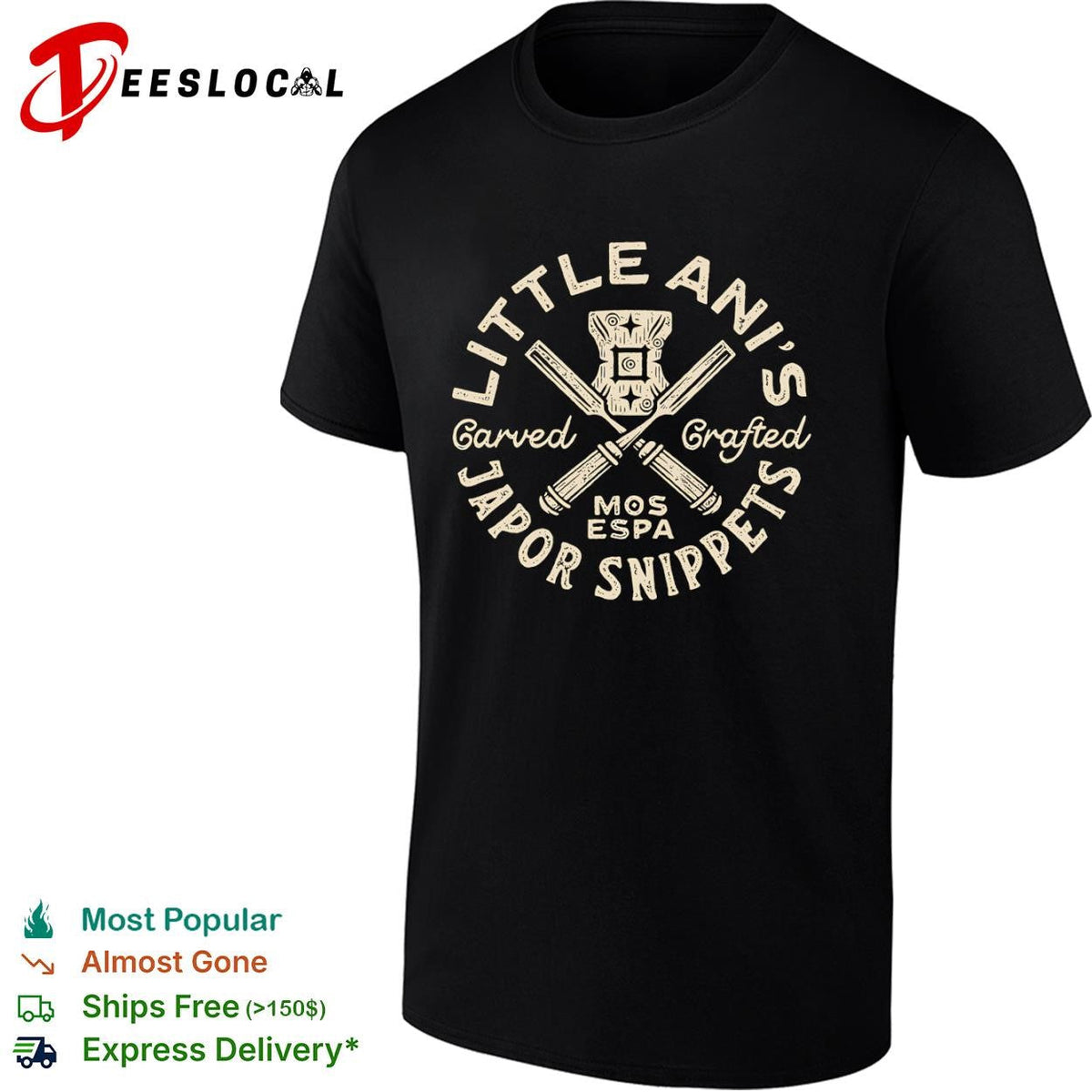 Little Ani’s Japor Snippets Carved and Crafted in Mos Espa shirt Unisex