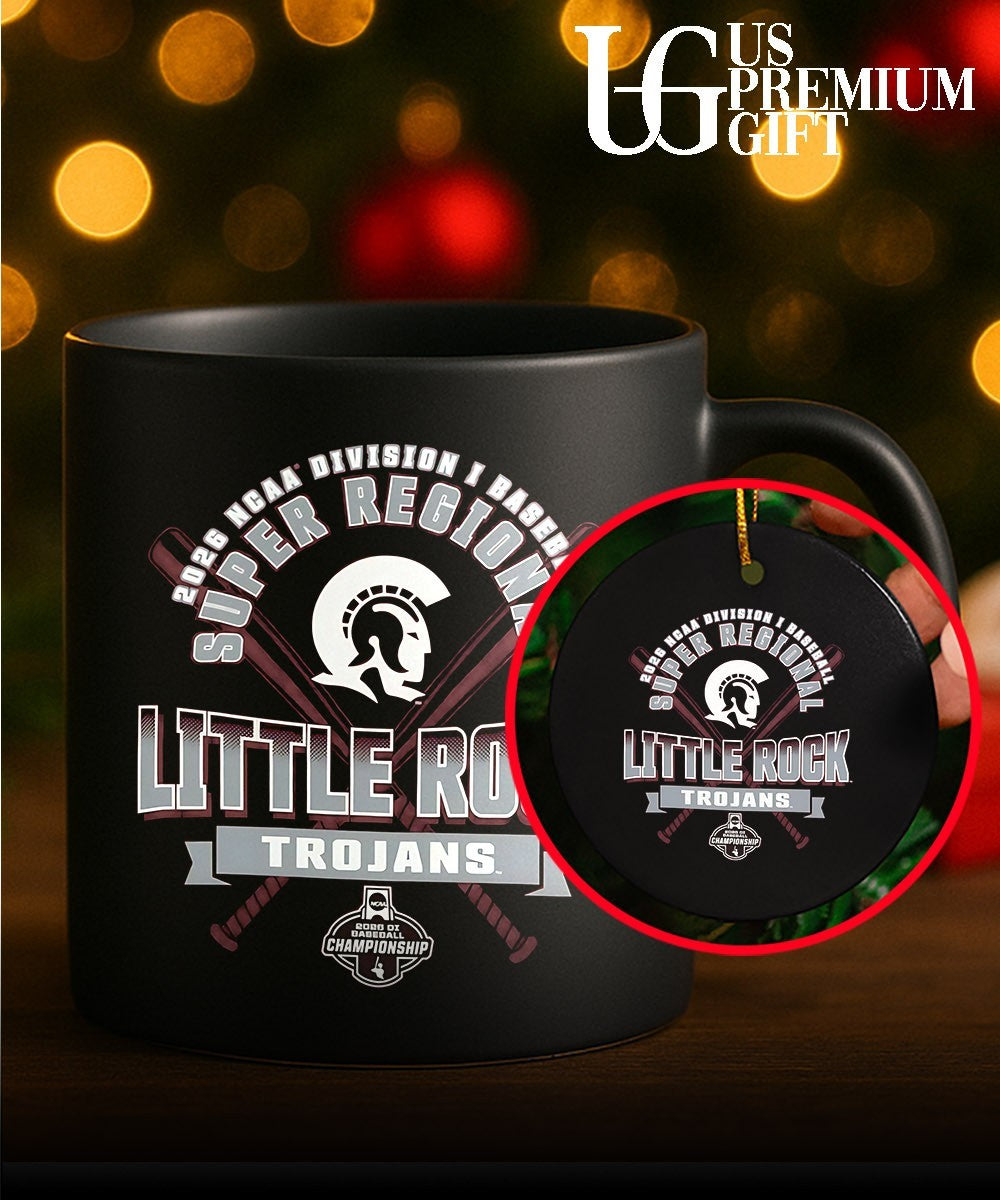 Little Rock Trojans 2026 NCAA Division I Baseball Super Regional Championship shirt Unisex
