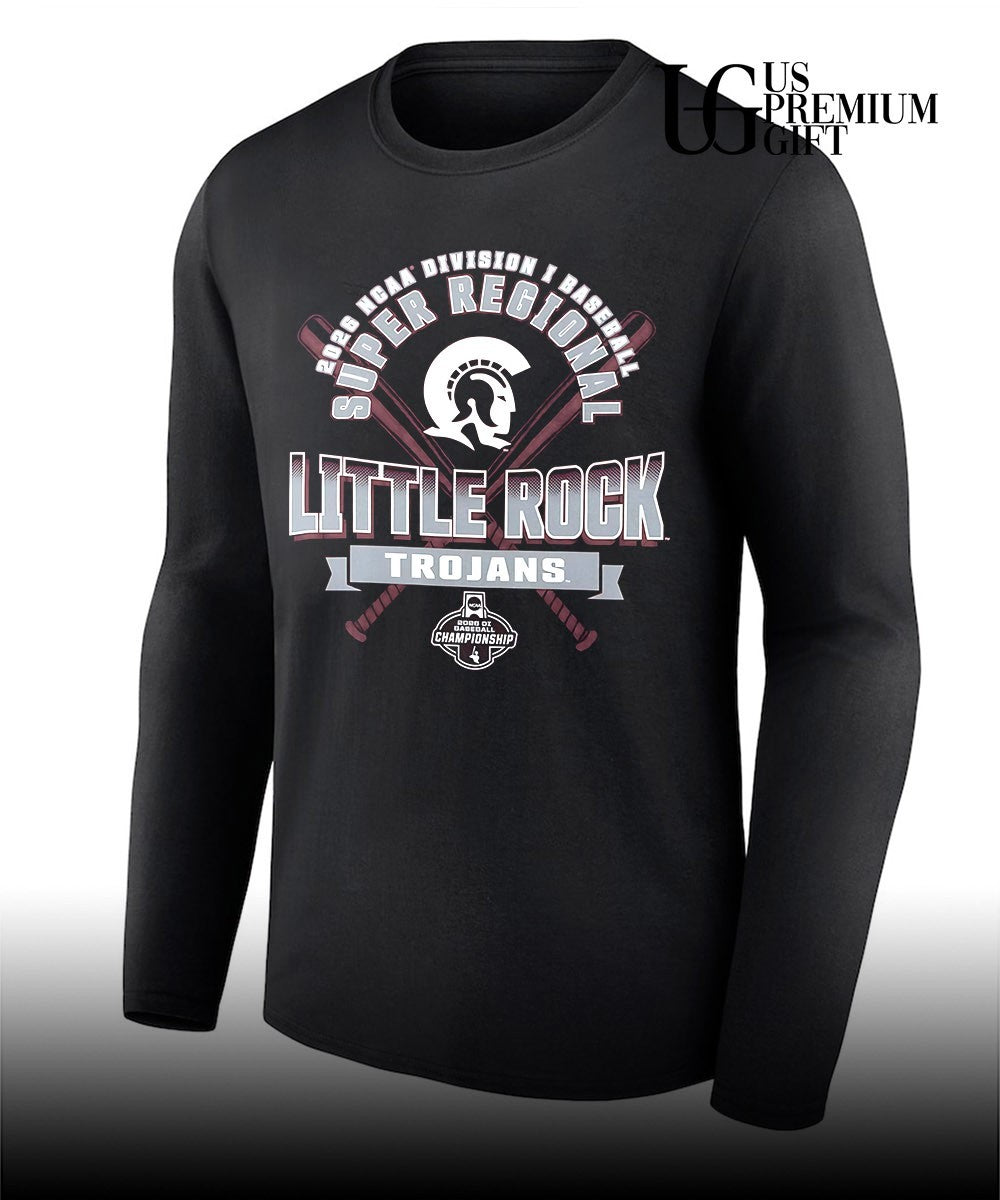 Little Rock Trojans 2026 NCAA Division I Baseball Super Regional Championship shirt Unisex
