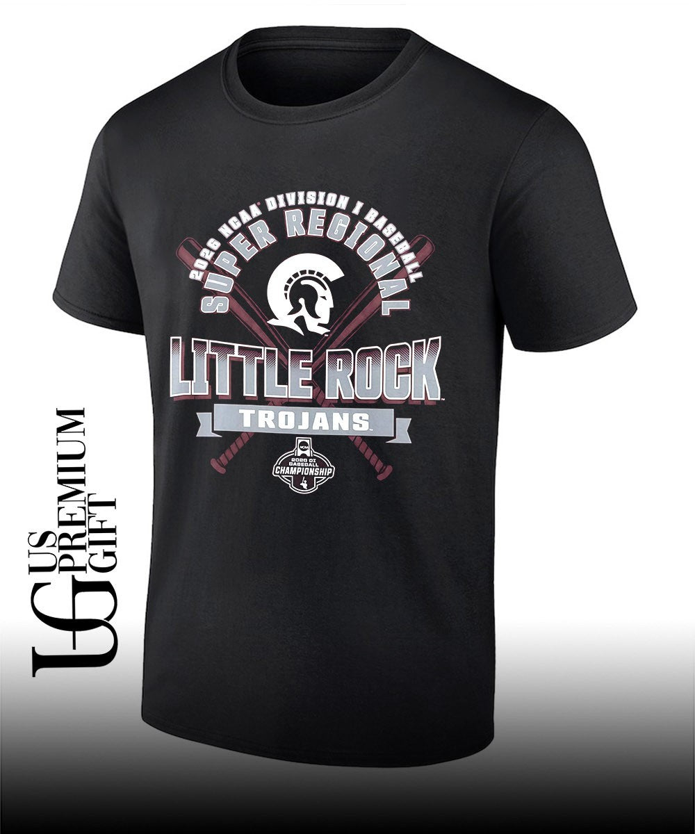 Little Rock Trojans 2026 NCAA Division I Baseball Super Regional Championship shirt Unisex