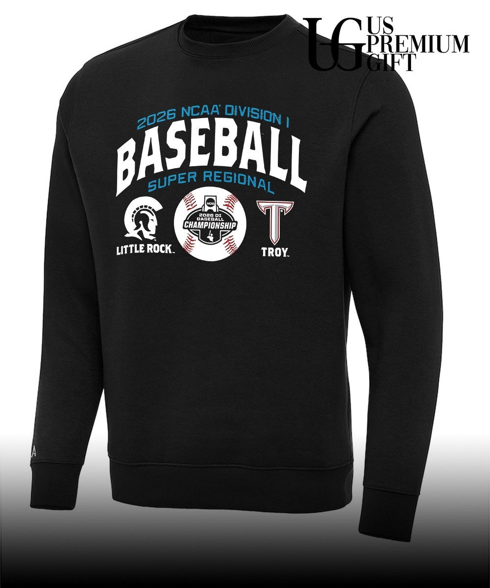 Little Rock Trojans vs Troy University 2026 NCAA Division I Baseball Super Regional shirt Unisex