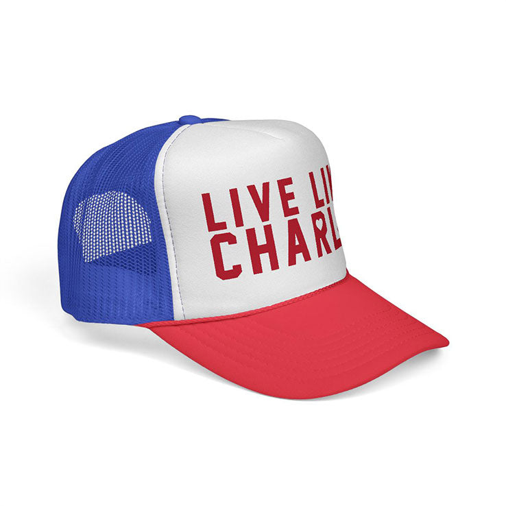 Live Like Charlie Kirk Trucker Cap Unisex