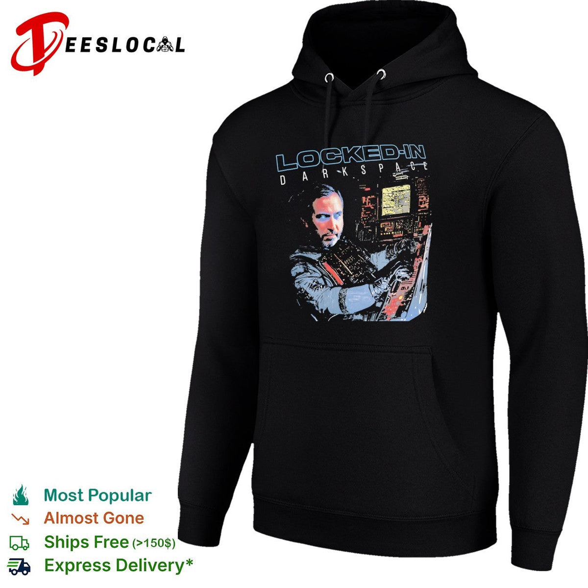 Locked In Dark Space character shirt Unisex