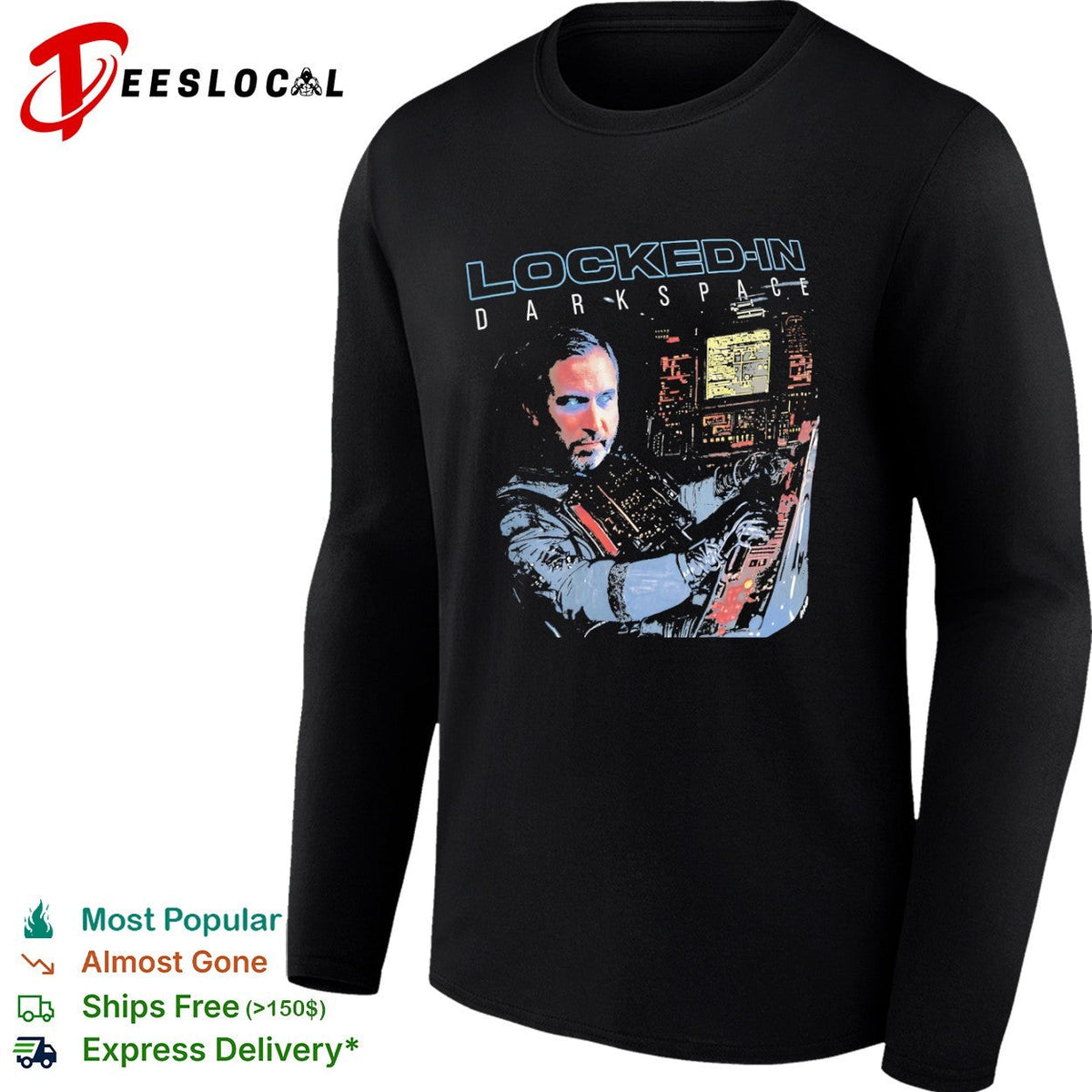 Locked In Dark Space character shirt Unisex