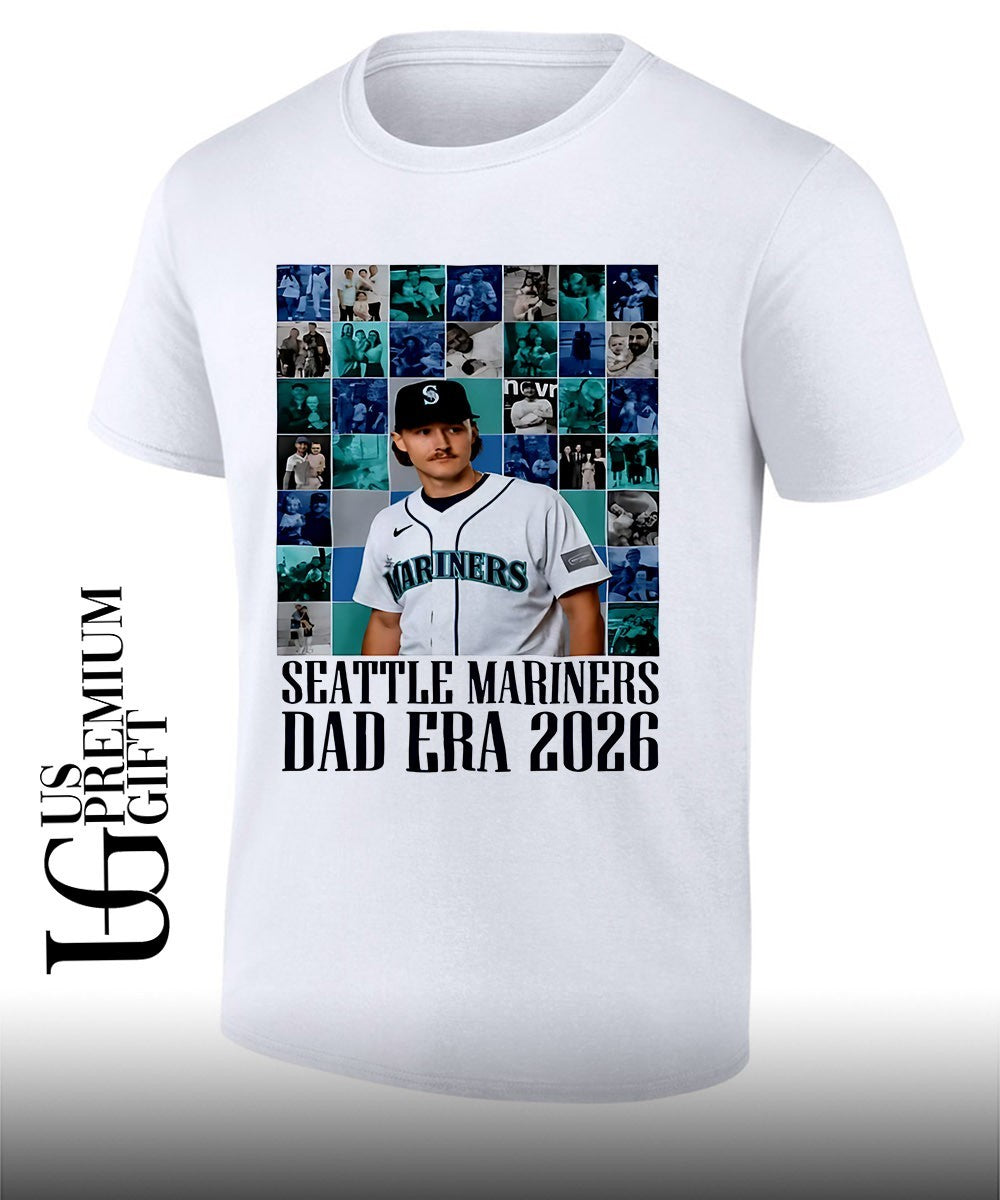 Logan Gilbert Seattle Mariners Dad Era Tour 2026 shirt Unisex