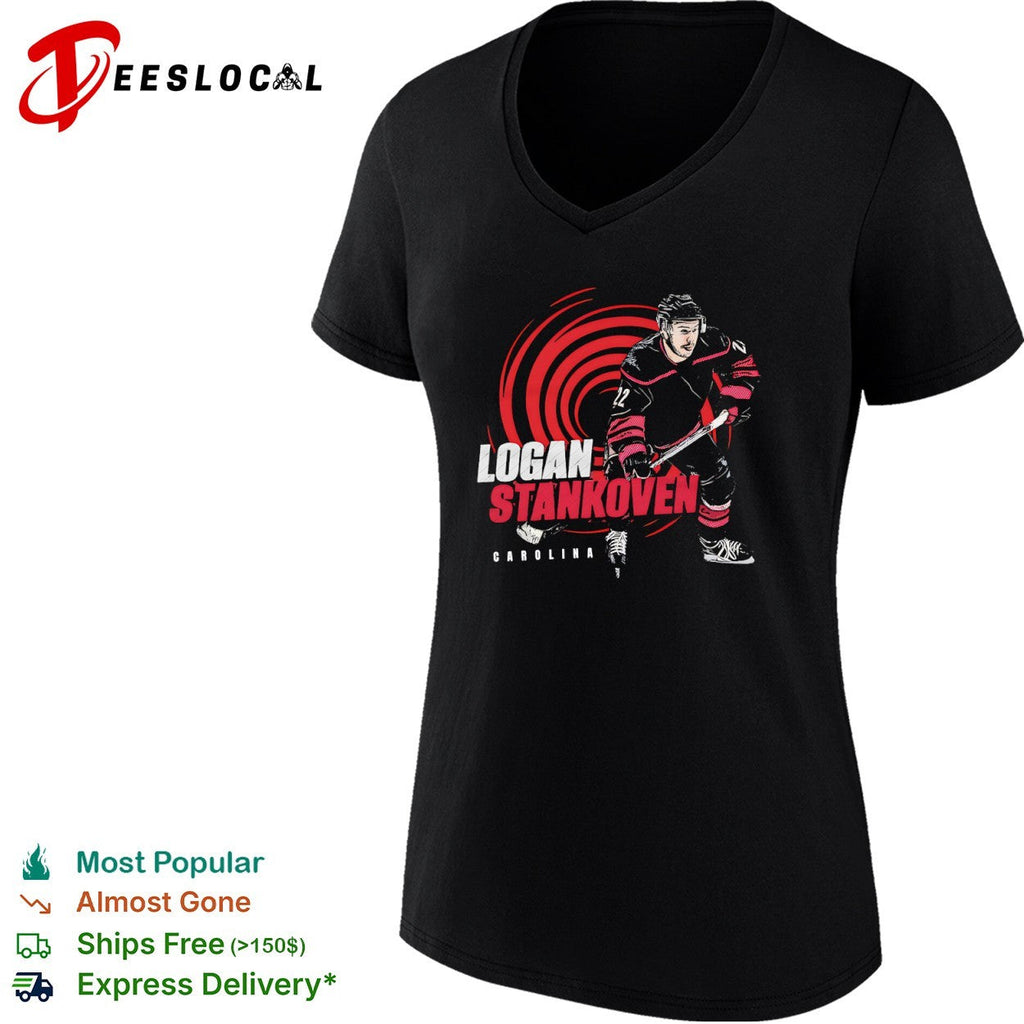 Logan Stankoven NHL Carolina Hurricanes hockey shirt Unisex