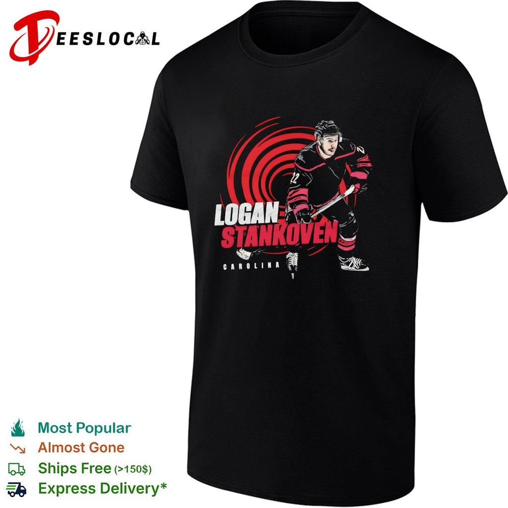 Logan Stankoven NHL Carolina Hurricanes hockey shirt Unisex