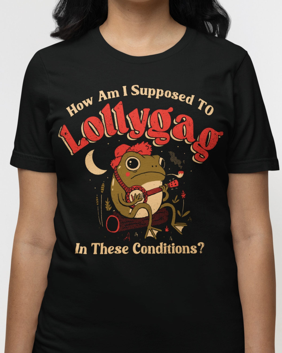 'Lollygagging Frog' Shirt Unisex