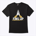 Long Island University Sharks Fins Up T Shirt Unisex