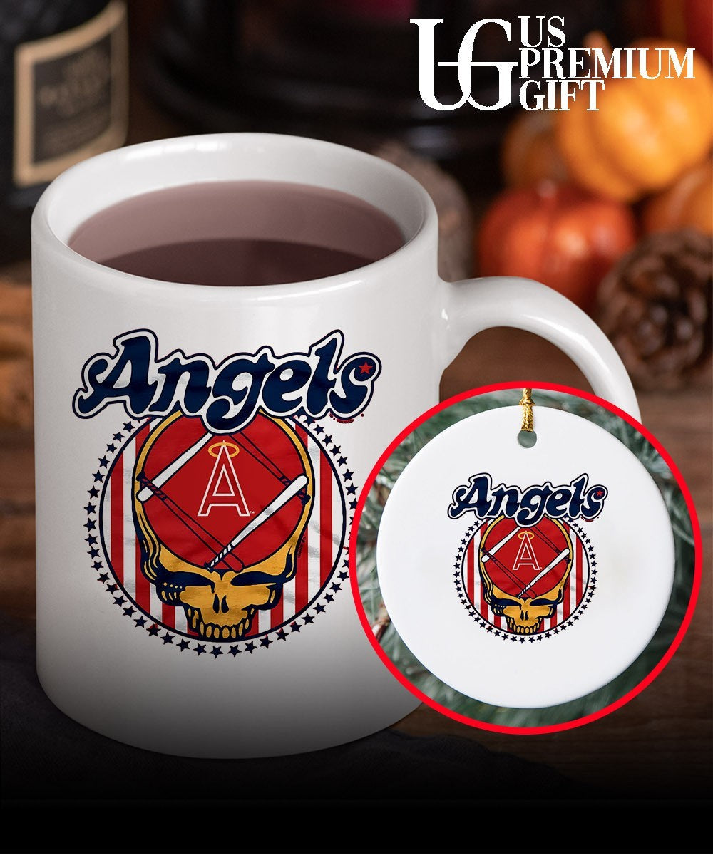 Los Angeles Angels Grateful Dead Stealie Logo Major League Baseball shirt Unisex