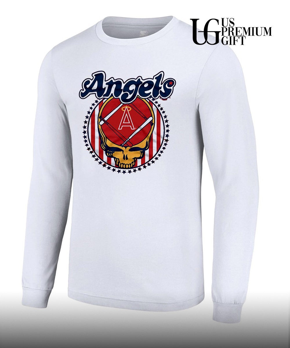 Los Angeles Angels Grateful Dead Stealie Logo Major League Baseball shirt Unisex