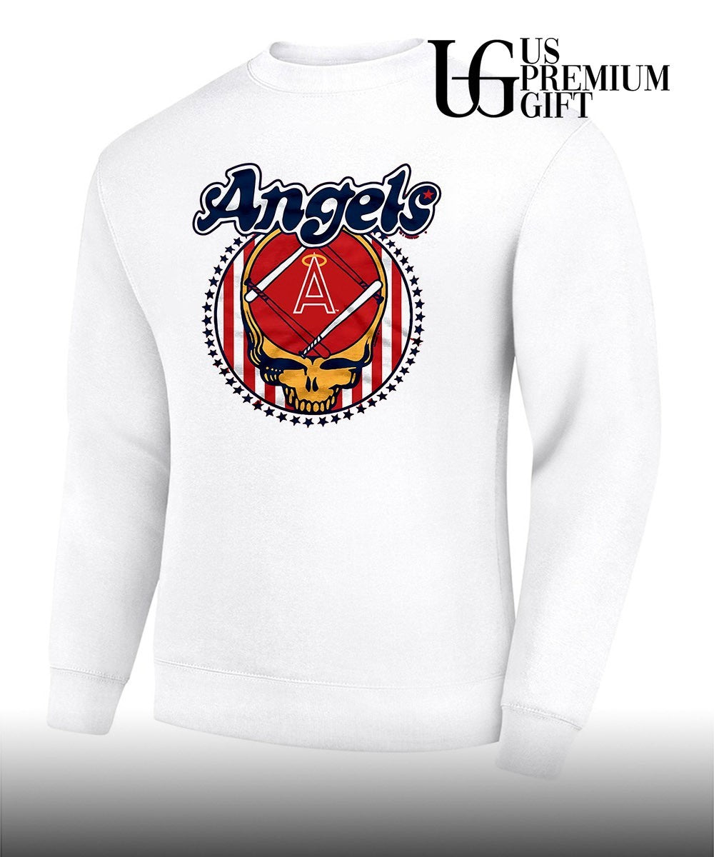 Los Angeles Angels Grateful Dead Stealie Logo Major League Baseball shirt Unisex