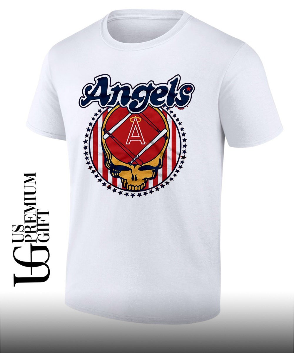 Los Angeles Angels Grateful Dead Stealie Logo Major League Baseball shirt Unisex
