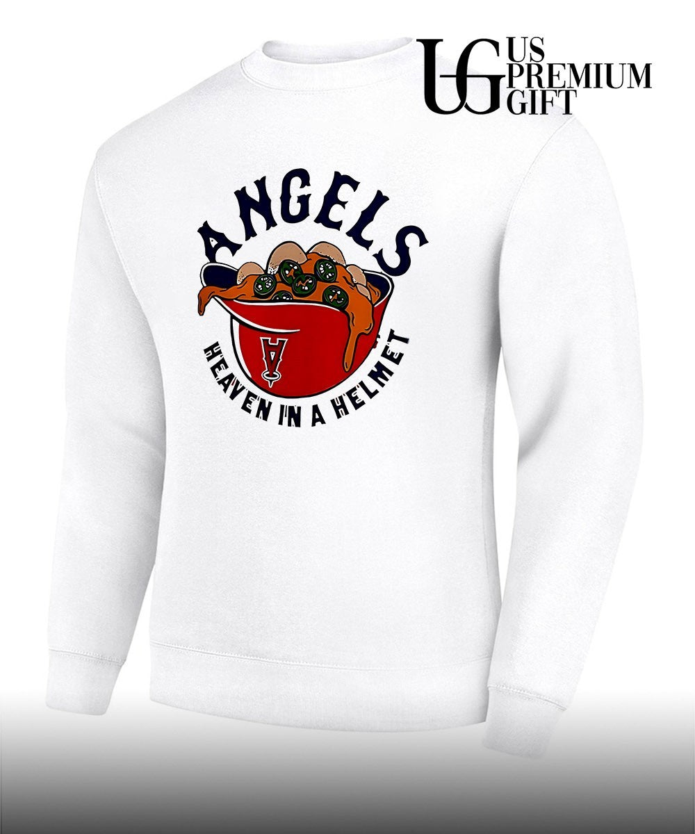 Los Angeles Angels Heaven in a helmet shirt Unisex