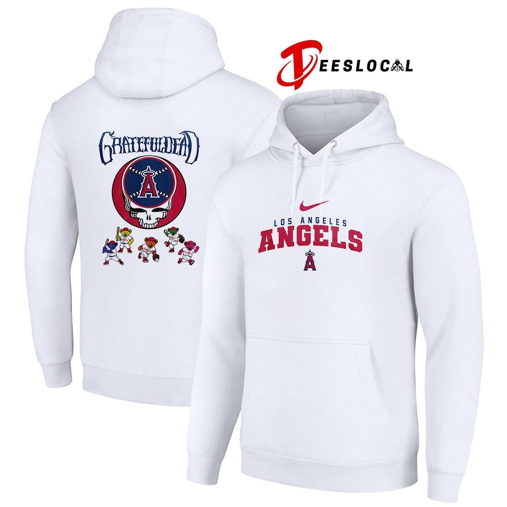 Los Angeles Angels x Grateful Dead bear mascot shirt Unisex