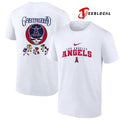 Los Angeles Angels x Grateful Dead bear mascot shirt Unisex