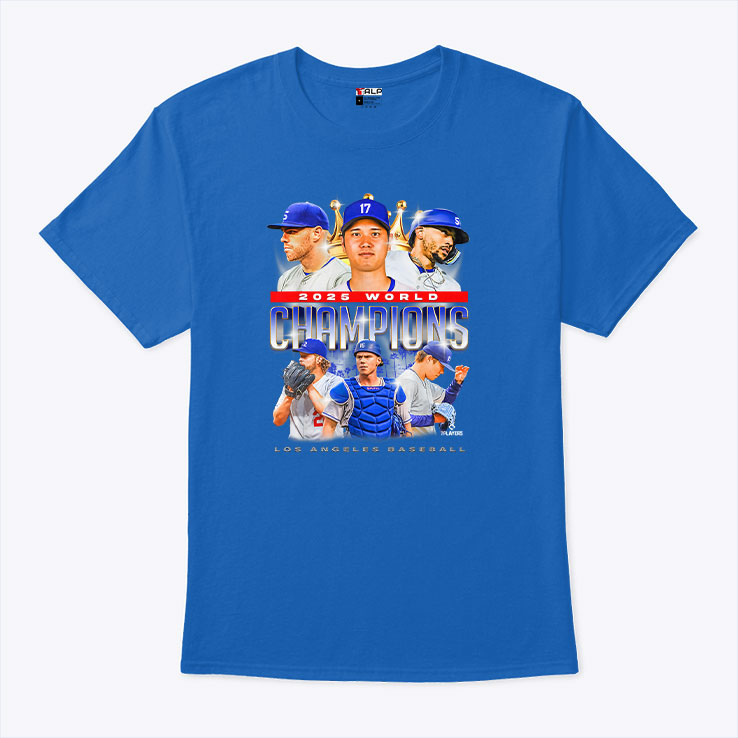 Los Angeles Baseball 2025 World Champions T Shirt Unisex