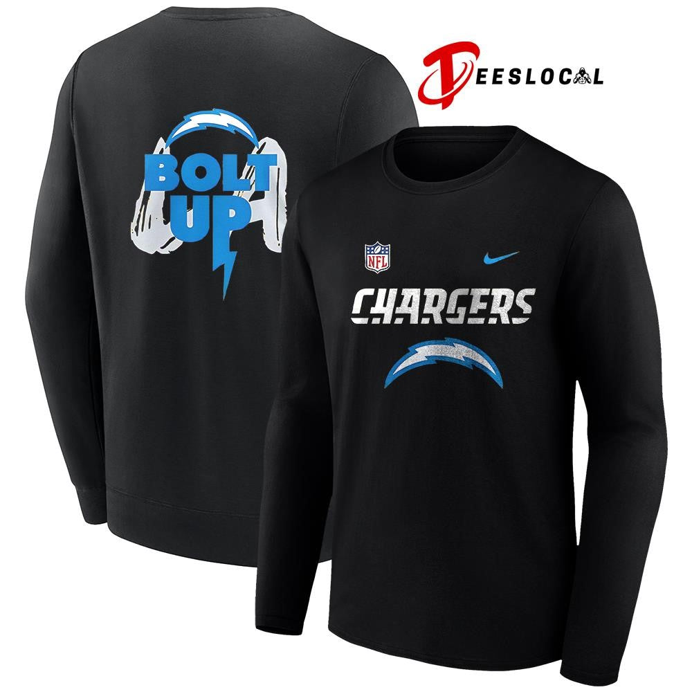 Los Angeles Chargers Charger power bolt up shirt Unisex