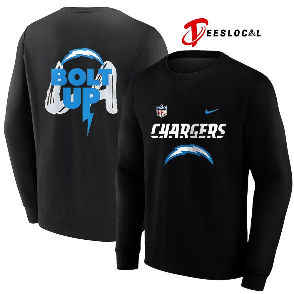 Los Angeles Chargers Charger power bolt up shirt Unisex