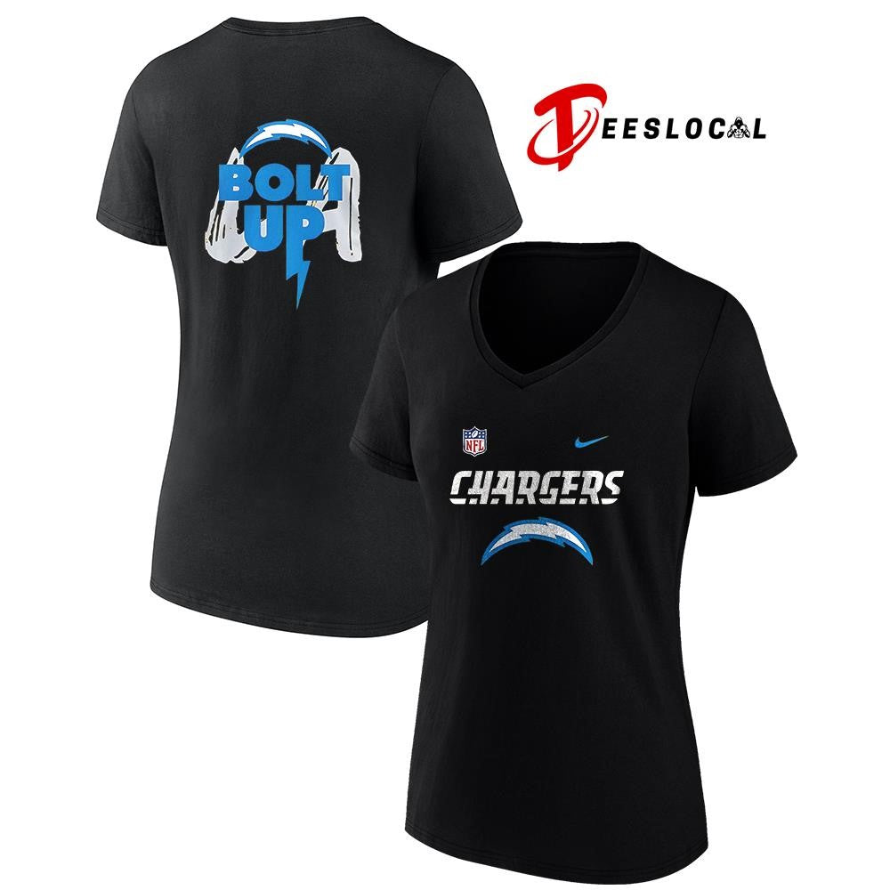 Los Angeles Chargers Charger power bolt up shirt Unisex
