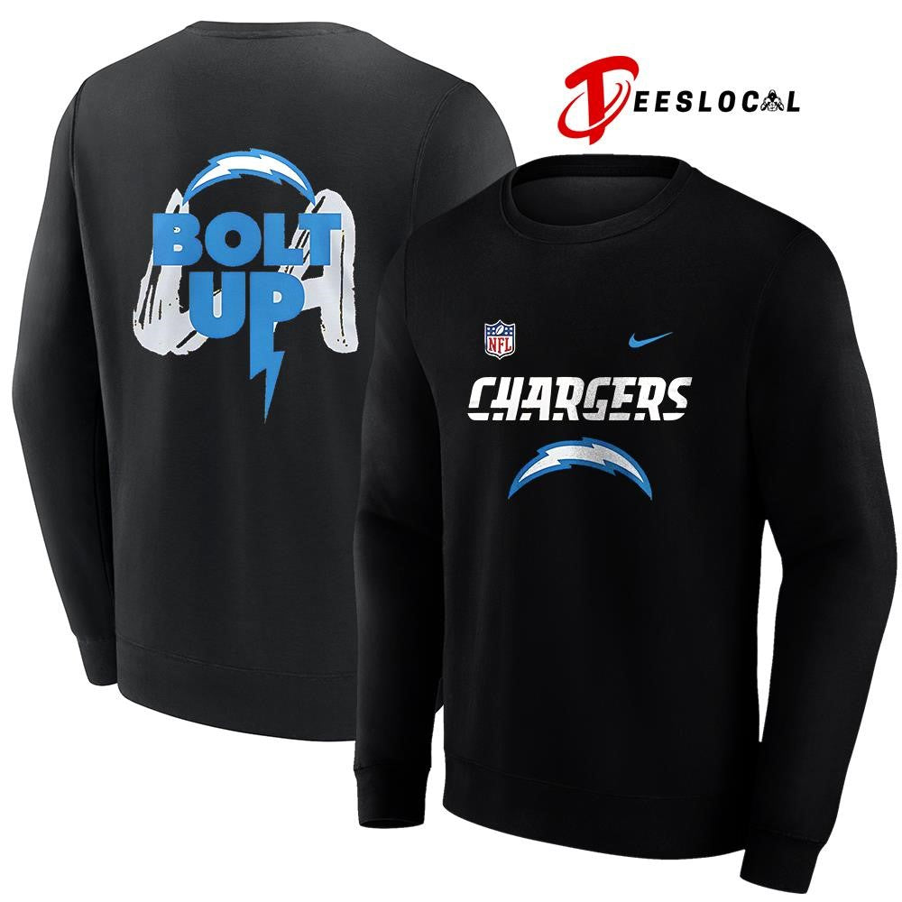 Los Angeles Chargers power bolt up shirt Unisex