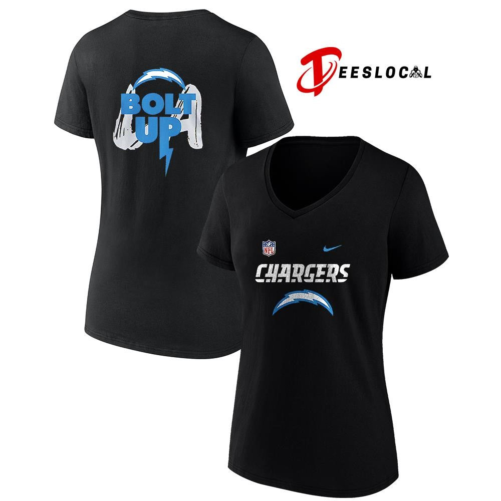 Los Angeles Chargers power bolt up shirt Unisex