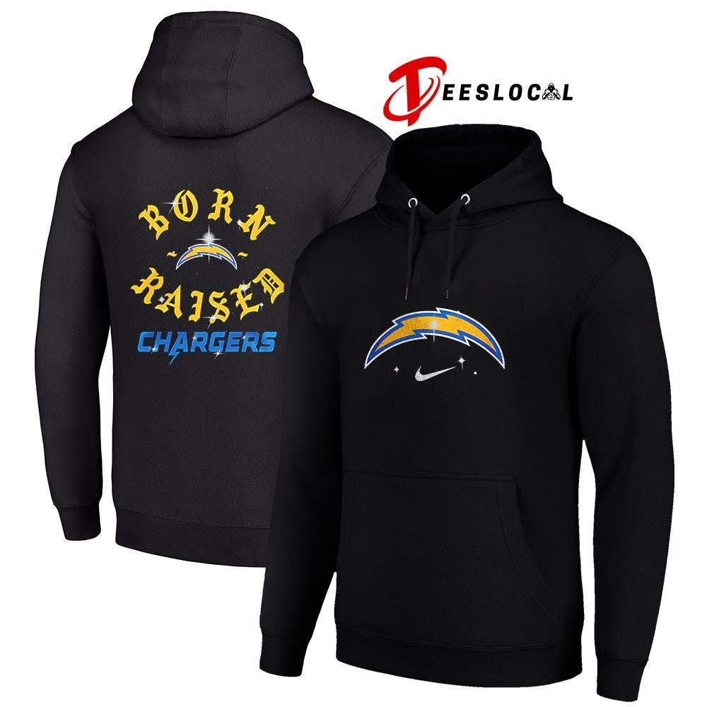 Los Angeles Chargers x Born and Raised logo shirt Unisex