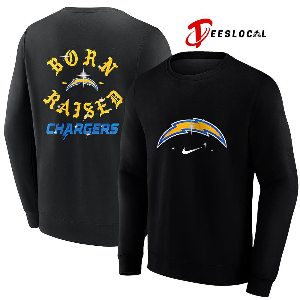 Los Angeles Chargers x Born and Raised logo shirt Unisex