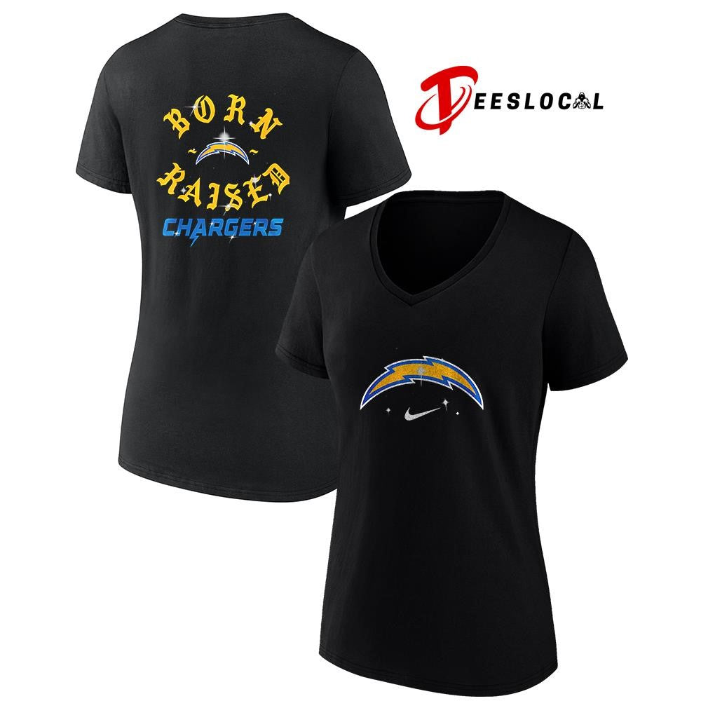 Los Angeles Chargers x Born and Raised logo shirt Unisex