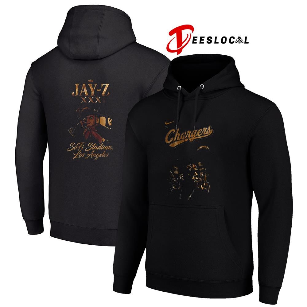 Los Angeles Chargers x JAY Z XXX Sofi stadium graphic shirt Unisex