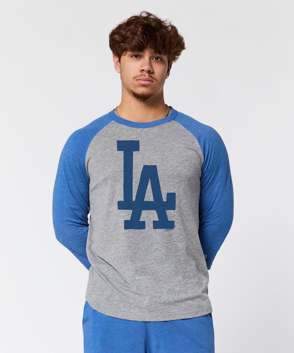 Los Angeles Dodgers Cap Logo '12 Raglan Unisex